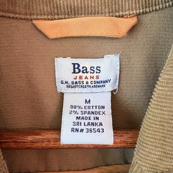 G.H. Bass & Co. Bass Jeans Corduroy Blazer Jacket Tan Brown Cotton Blend Size M - Picture 5 of 8